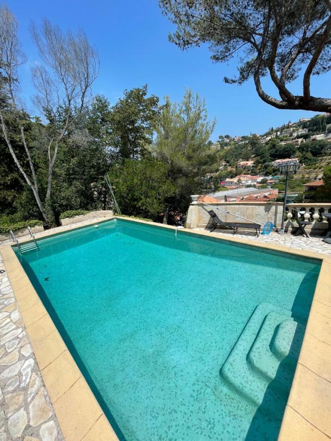 Appartement Bas De Villa Avec Piscine Privee Partagee Proche Bord De Mer Cagnes-sur-Mer Exterior photo